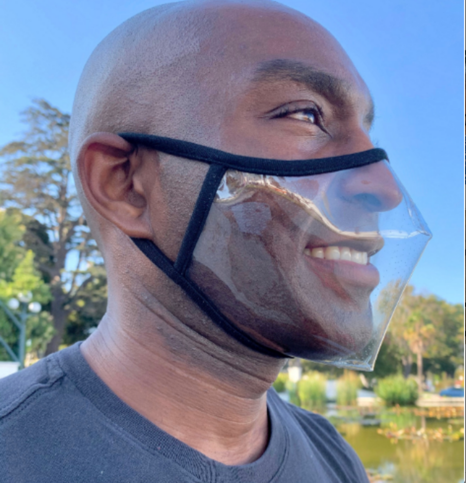 SACHIKA Designs First Transparent Face Mask