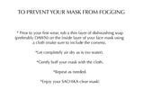 Reveal Face Mask 100% Transparent Clear Mask by SACHIKA Made in the USA - SACHIKA® - Official Site 