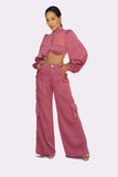 Mayna 2 piece-set in pink