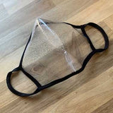 SACHIKA Transparent Sparkly Clear Face Mask -USA Made - SACHIKA® - Official Site 