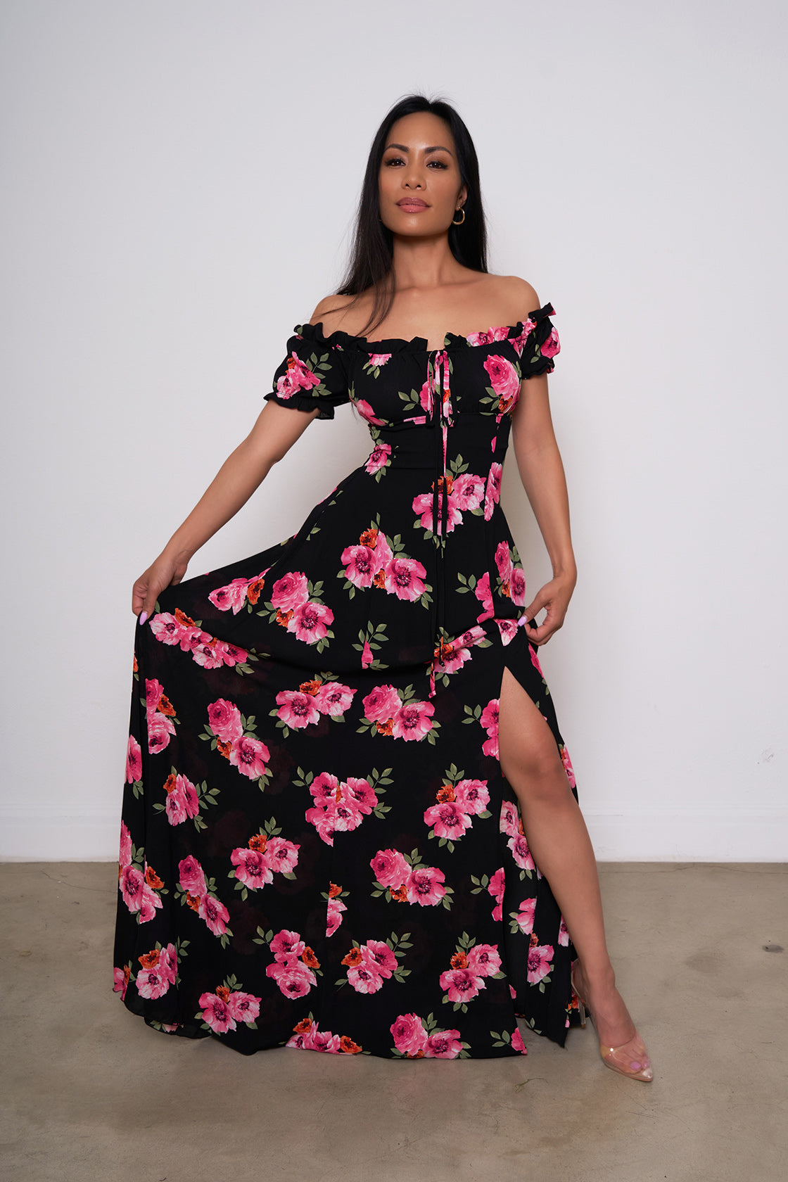 Hibiscus Maxi Dress – SACHIKA® Hibiscus Maxi Dress – SACHIKA®