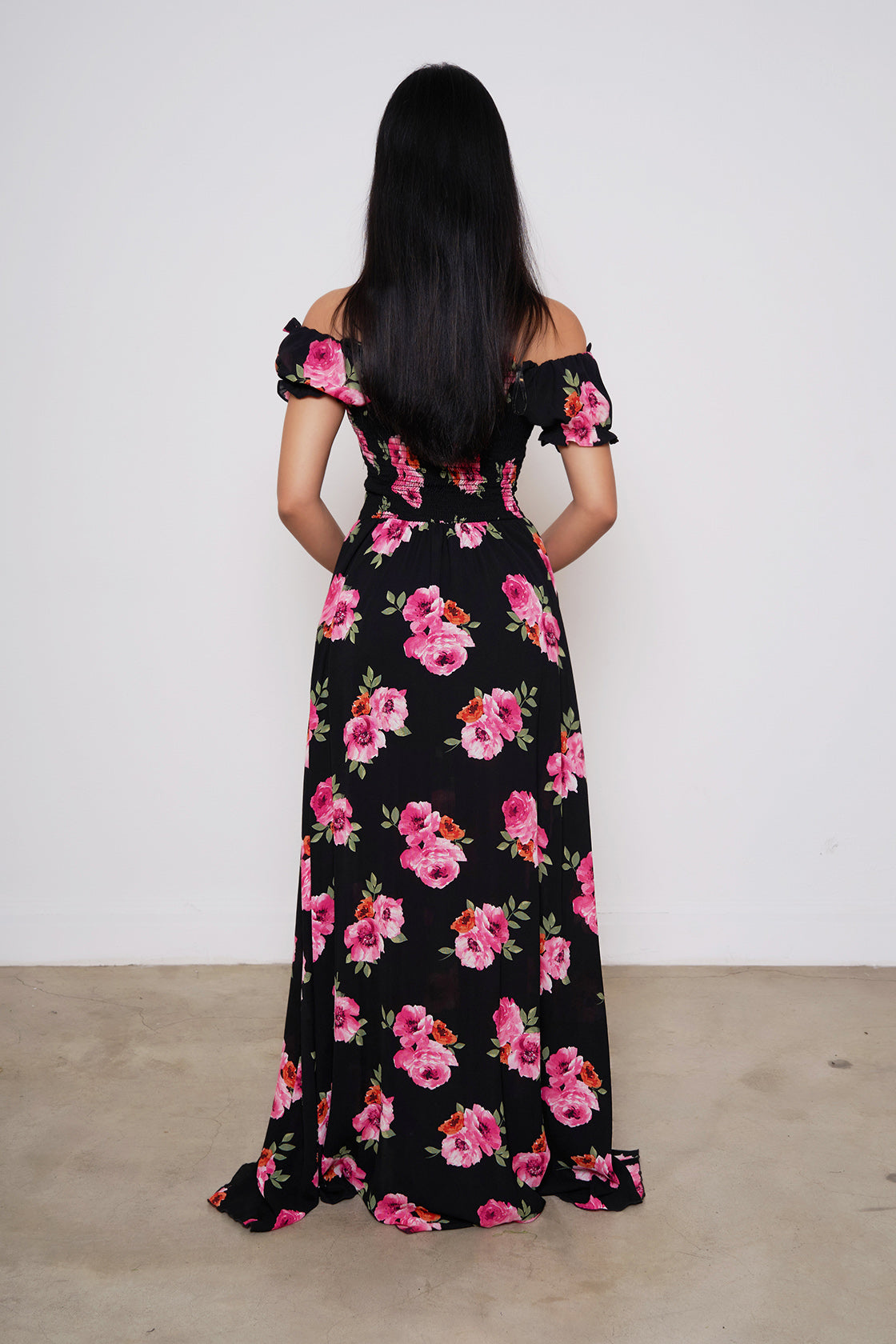 Hibiscus Maxi Dress by SACHIKA 