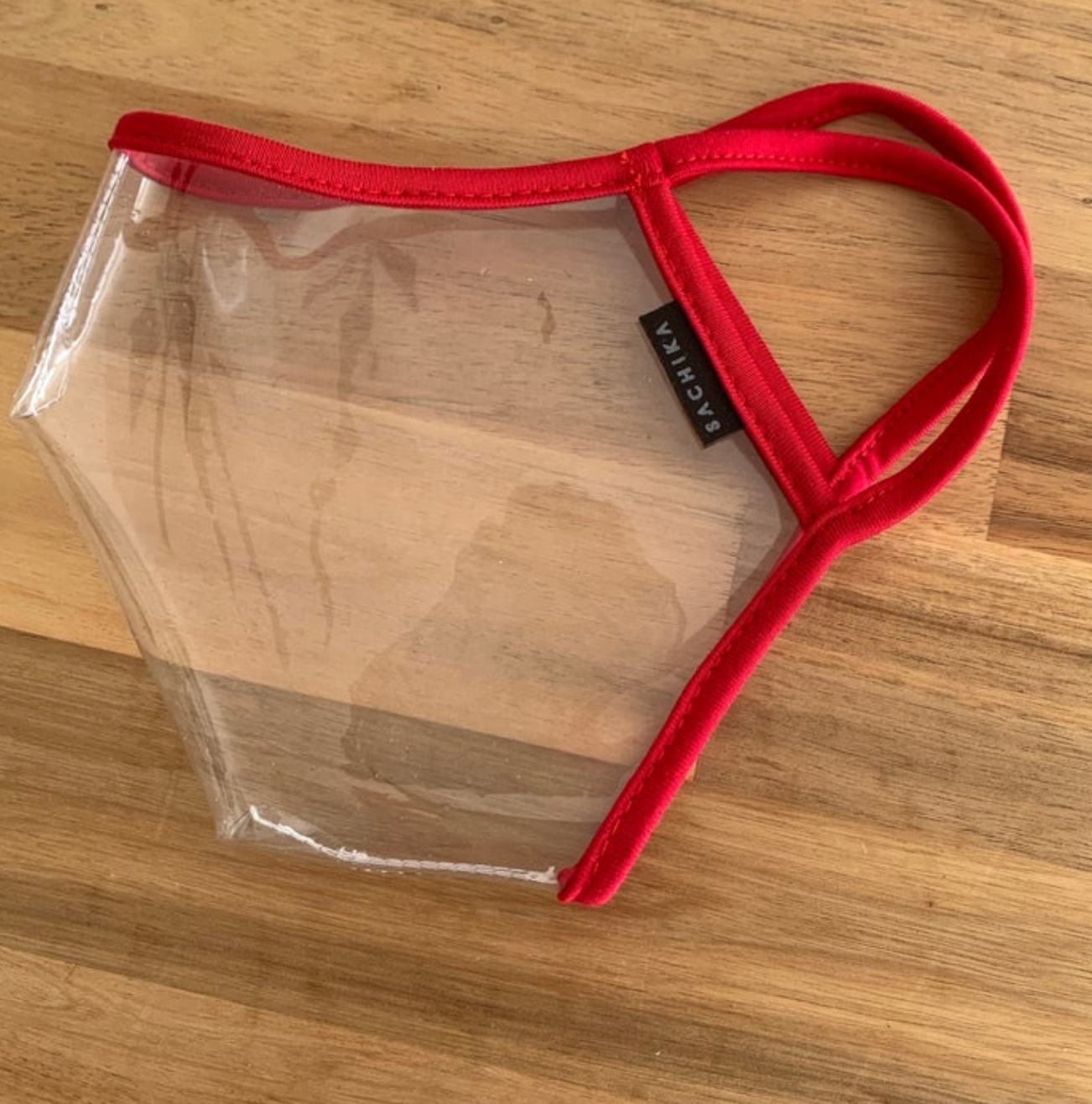 Valentine's Red Reveal Mask 100% Clear unisex by SACHIKA - SACHIKA® - Official Site 
